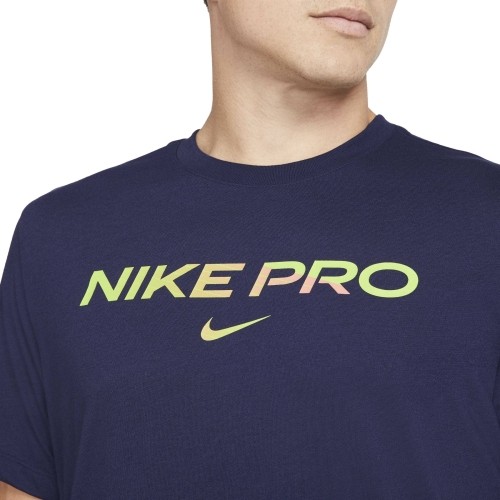 Koszulka męska Nike Pro DB, niebieska