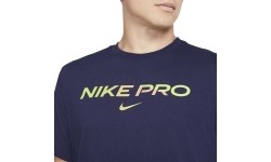 Koszulka męska Nike Pro DB, niebieska