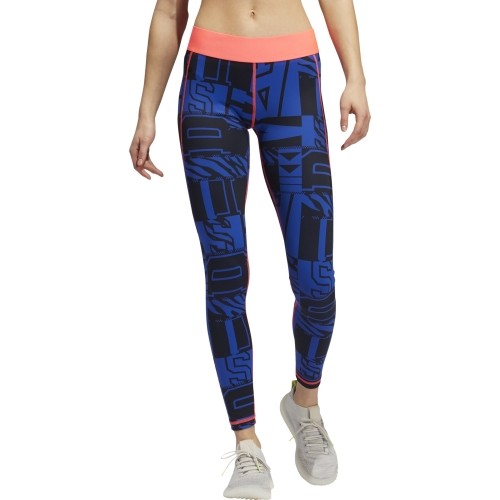 Adidas Ask L Var Hck T Blue legginsy damskie FT3138