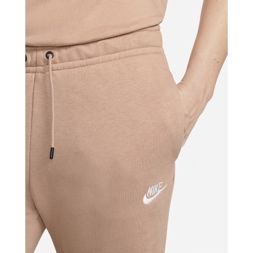 Nike Kelnės Moterims W Nsw Essntl Flc Mr Pnt Creamy BV4095 609