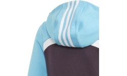 Dres dziewczęcy Adidas G Hood Cot Ts1 Purple Blue GE0711