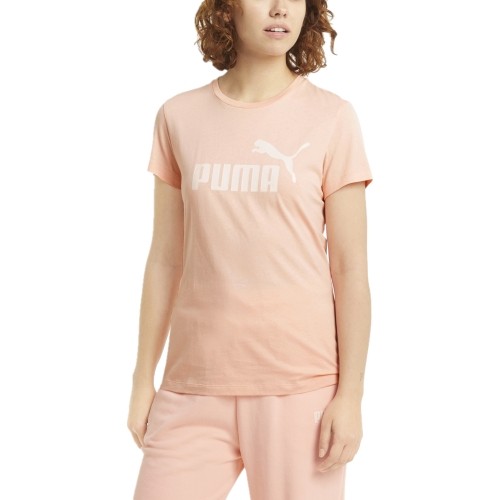 Bluzka damska Puma Ess Logo Tee Peach
