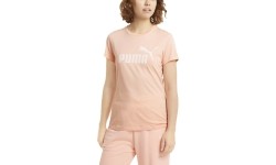 Bluzka damska Puma Ess Logo Tee Peach