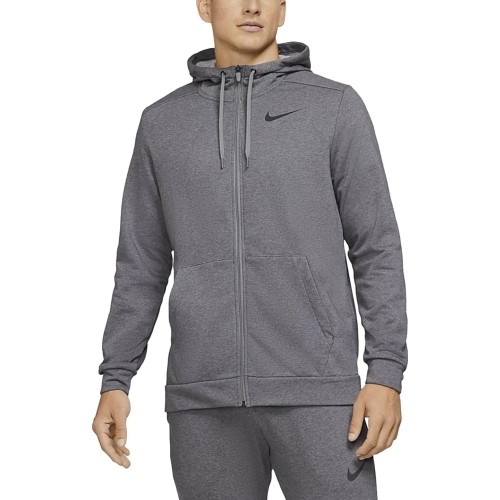 Bluza męska Nike Nk Df Hdie Fz Fl, szara, CZ6376 071