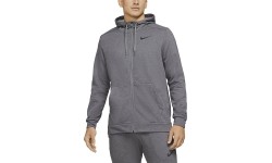 Bluza męska Nike Nk Df Hdie Fz Fl, szara, CZ6376 071