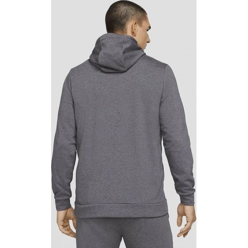 Bluza męska Nike Nk Df Hdie Fz Fl, szara, CZ6376 071