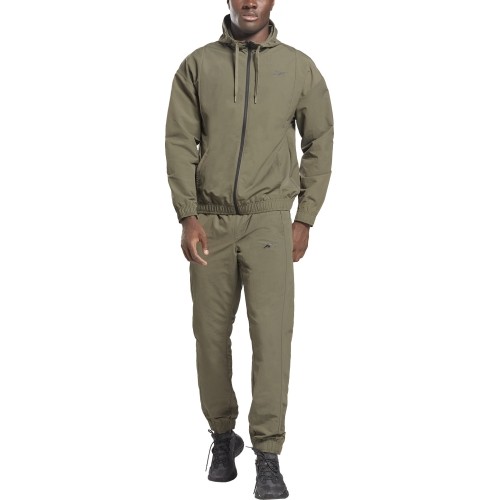 Dres męski Reebok TS Tracksuit, zielony HA9052