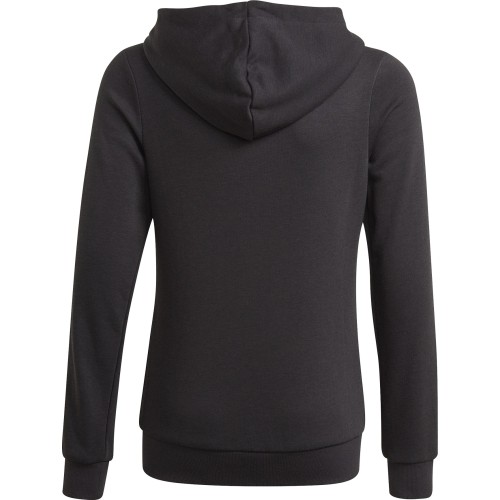 Bluza z kapturem dla dziewczynek Adidas G Lin FZ czarna GN4050