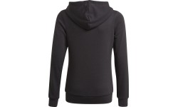 Bluza z kapturem dla dziewczynek Adidas G Lin FZ czarna GN4050