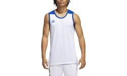 Koszulka do koszykówki Adidas 3G Spee Rev Jrs Blue White DY6593