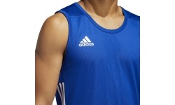 Koszulka do koszykówki Adidas 3G Spee Rev Jrs Blue White DY6593