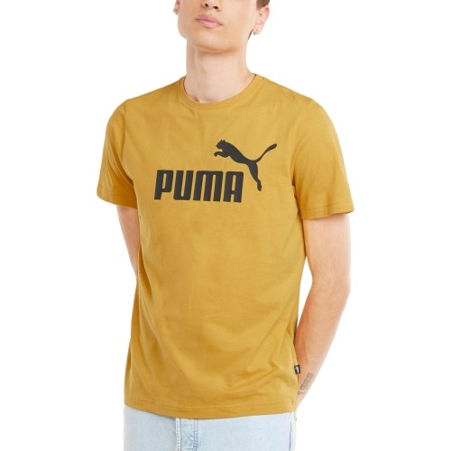 Koszulka męska Puma ESS Logo Tee, żółta