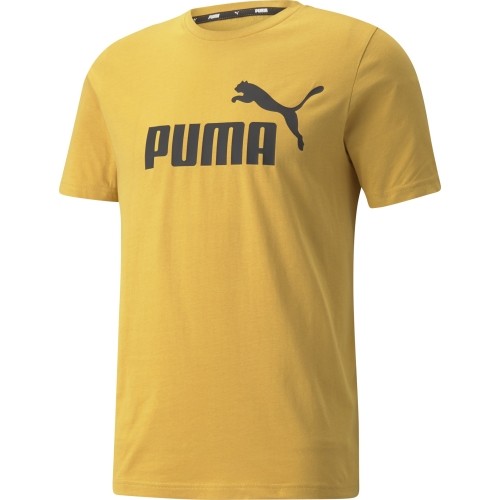 Koszulka męska Puma ESS Logo Tee, żółta