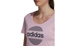 Bluzka Adidas Linear Tee II, różowa DV3000