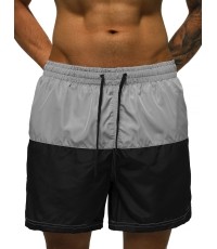 J.Style Maudymosi Šortai Vyrams Grey Black HM065