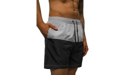 J.Style Maudymosi Šortai Vyrams Grey Black HM065