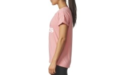 Adidas Palaidinė ESS LIN LO TEE Tactile Rose