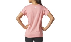 Adidas Palaidinė ESS LIN LO TEE Tactile Rose