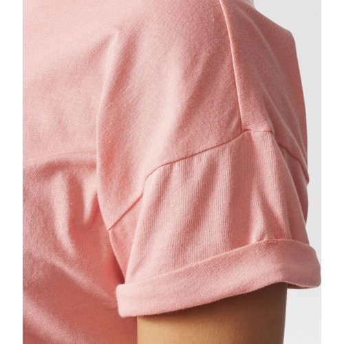 Adidas Palaidinė ESS LIN LO TEE Tactile Rose