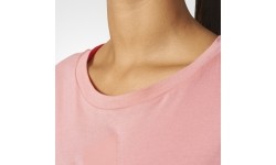 Adidas Palaidinė ESS LIN LO TEE Tactile Rose