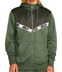 Męska bluza Nike NSW Repeat PK FZ, zielona DM4672 335