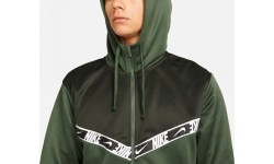 Męska bluza Nike NSW Repeat PK FZ, zielona DM4672 335