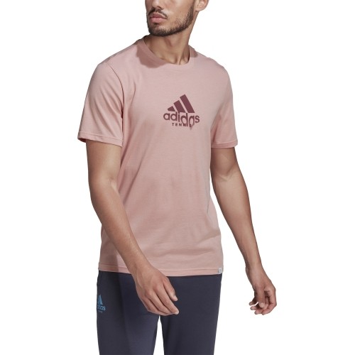 Koszulka męska Adidas Ten Game G Tee Pink HA0963