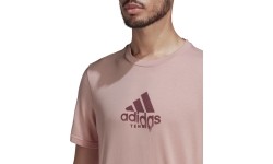 Koszulka męska Adidas Ten Game G Tee Pink HA0963