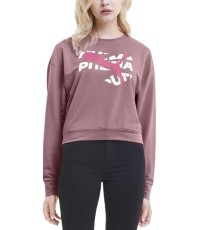 Bluza damska Puma Modern Sports Crew Froglove Dark Pink 583539 16