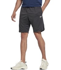 Reebok Šortai Vyrams Wor Melange Short Black Grey H46638