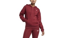 Bluza damska Reebok Ri Fleece Hoody Bordeaux HN6862