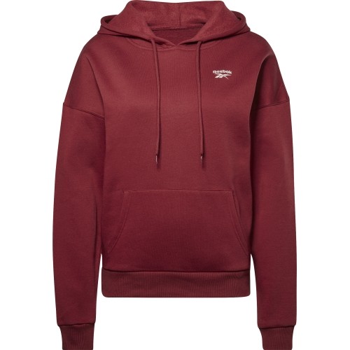 Bluza damska Reebok Ri Fleece Hoody Bordeaux HN6862