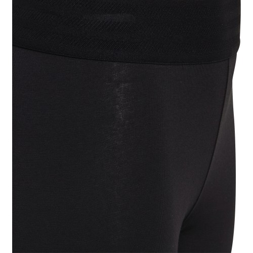 Legginsy młodzieżowe Adidas YG ID Lin Tights, czarne, DJ1396