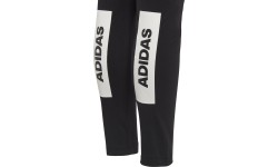Legginsy młodzieżowe Adidas YG ID Lin Tights, czarne, DJ1396