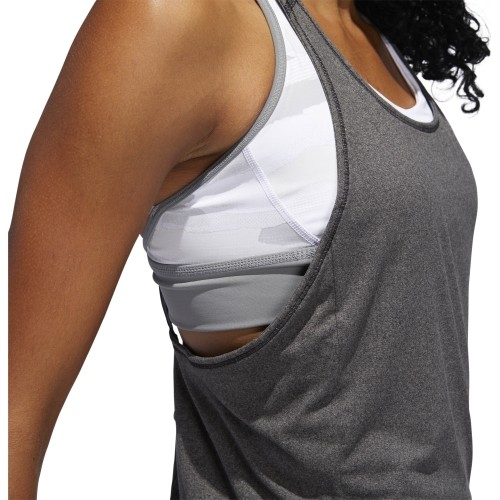 Adidas Palaidinė 3 Stripe Tank Black