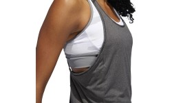 Adidas Palaidinė 3 Stripe Tank Black