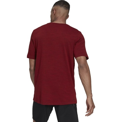 Koszulka męska Adidas City Elevated T Burgundy