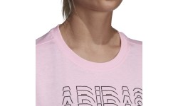 Koszulka Adidas Lineage ID Tee Pink DV3019