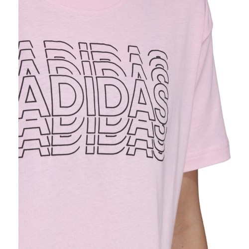 Koszulka Adidas Lineage ID Tee Pink DV3019