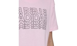Koszulka Adidas Lineage ID Tee Pink DV3019