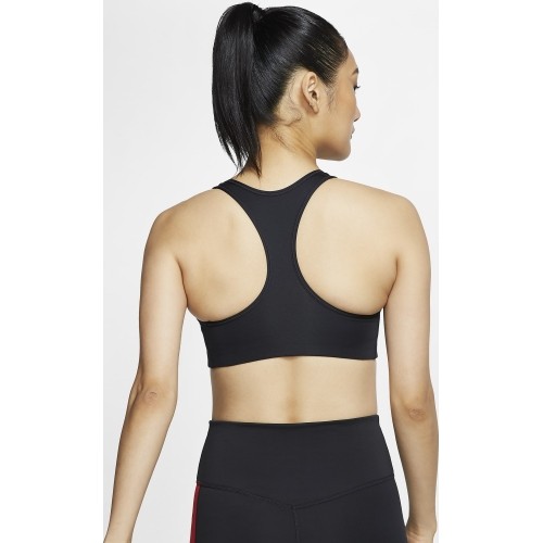 Biustonosz sportowy damski Nike Df Swsh 1PP, czarny BV3636 010