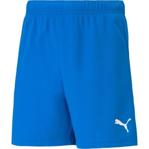 Spodenki młodzieżowe Puma Teamrise Short Jr niebieskie 704943 02