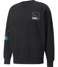 Puma Džemperis Vyrams Brand Love Crew Tr Black 535630 01