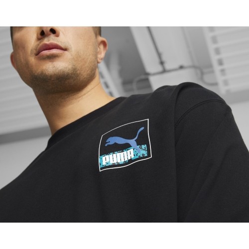 Puma Džemperis Vyrams Brand Love Crew Tr Black 535630 01