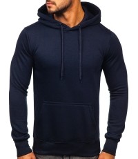 Bluza polarowa męska J.Style niebieska 68B2009-25