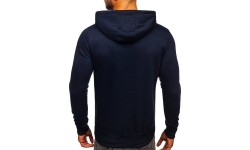 Bluza polarowa męska J.Style niebieska 68B2009-25