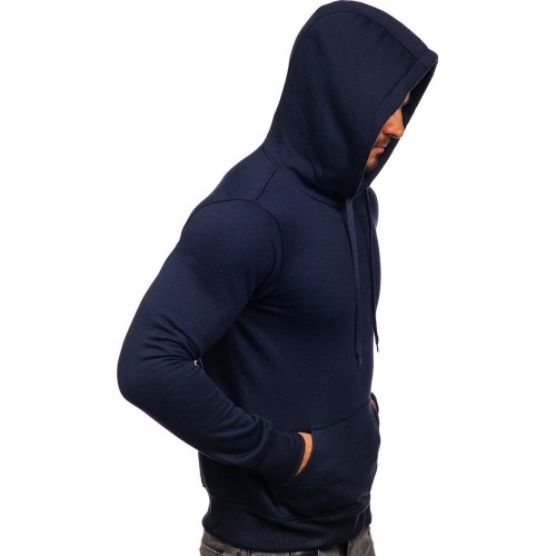 Bluza polarowa męska J.Style niebieska 68B2009-25