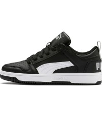 Buty chłopięce Puma Rebound Layup Lo SL Jr Black 370490 02