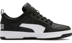Buty chłopięce Puma Rebound Layup Lo SL Jr Black 370490 02