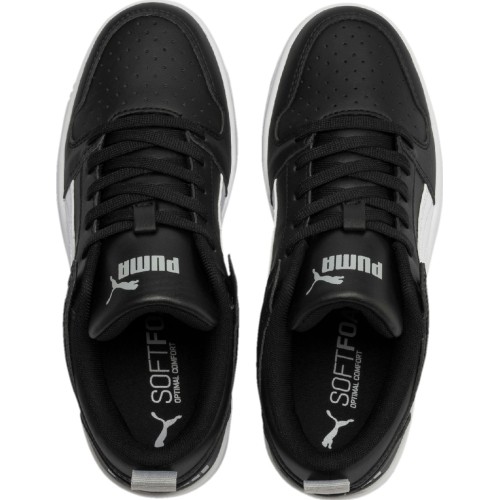 Buty chłopięce Puma Rebound Layup Lo SL Jr Black 370490 02